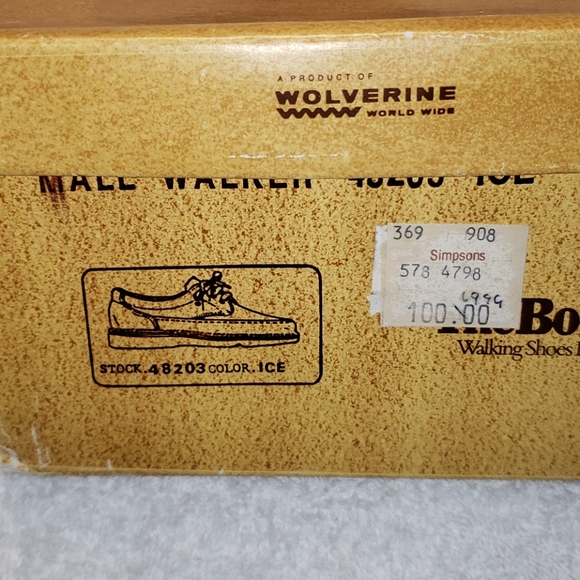 Vintage Mens leather Hushpuppies, grey, 10.5 - Picture 8 of 13